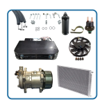 Kit Aire Acondicionado 12v 8pk Auto Camión Camioneta Agro