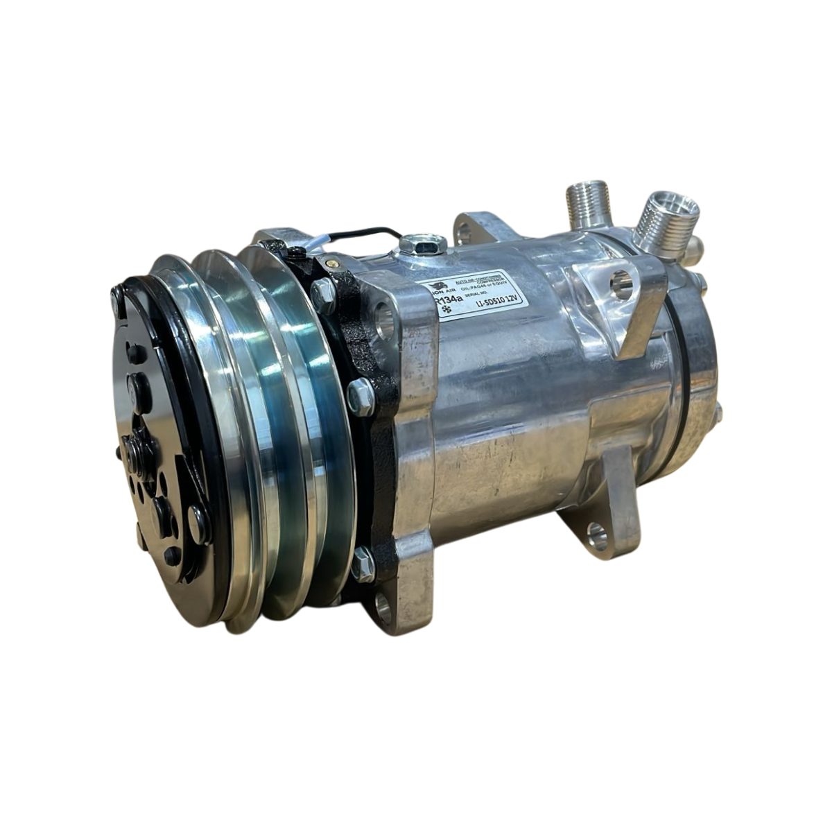 Compresor Tipo Sanden 510 Polea 2v 12 Volt 33n-aa