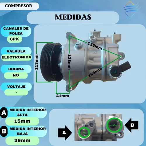 Compresores Aire Acondicionado Vw T-cross Nivus Vento - Imagen 4
