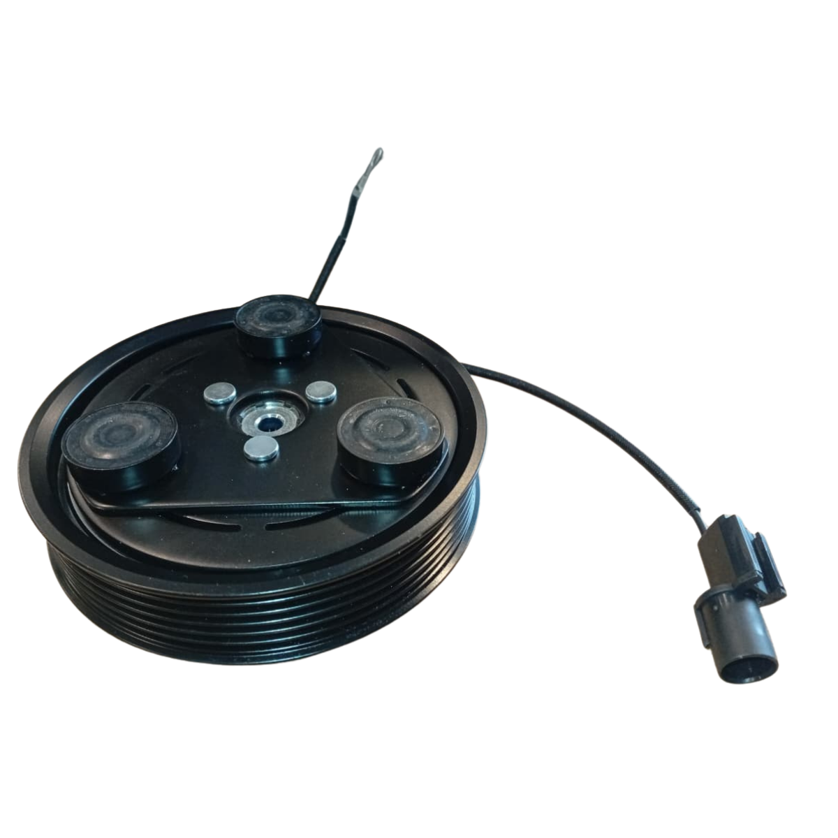 Embrague Compresor Para Hyundai Hcc 6pk 12v Estriado