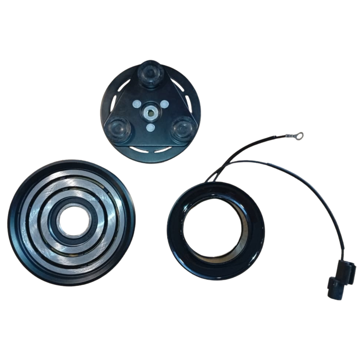Embrague Compresor Para Hyundai Hcc 6pk 12v Estriado - Imagen 2