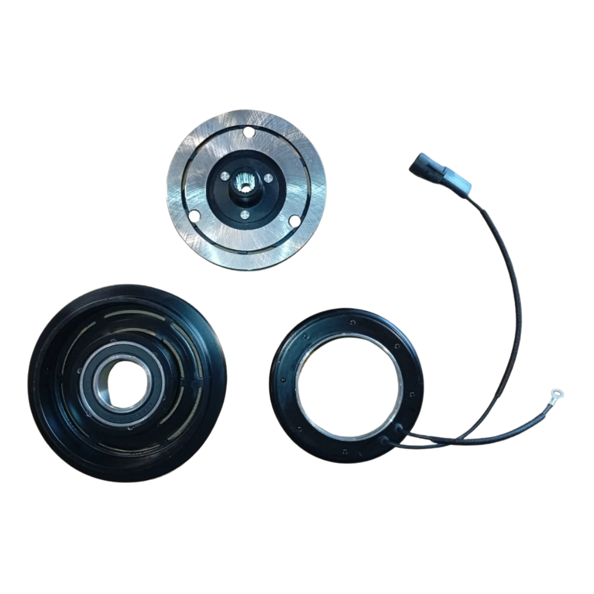 Embrague Compresor Para Hyundai Hcc 6pk 12v Estriado - Imagen 3