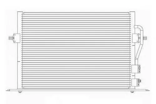 Condensador Aire Acondicionado Ford Mondeo C/bridas 580x390 - Imagen 2