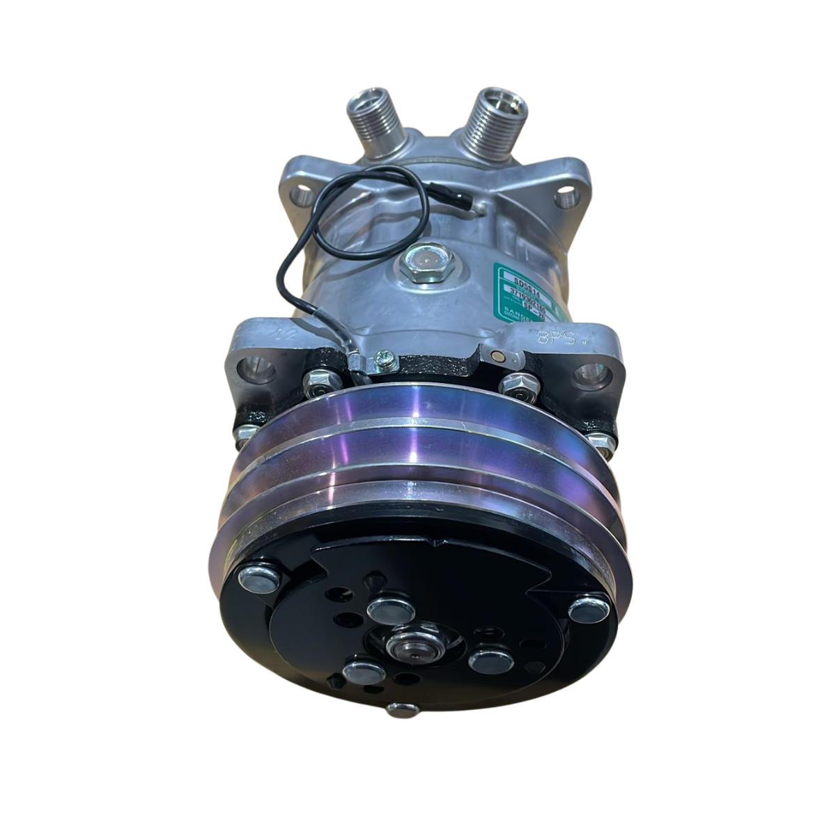 Compresor Aire Acondicionado Sanden 508 5h14 12v 7pk - Imagen 2