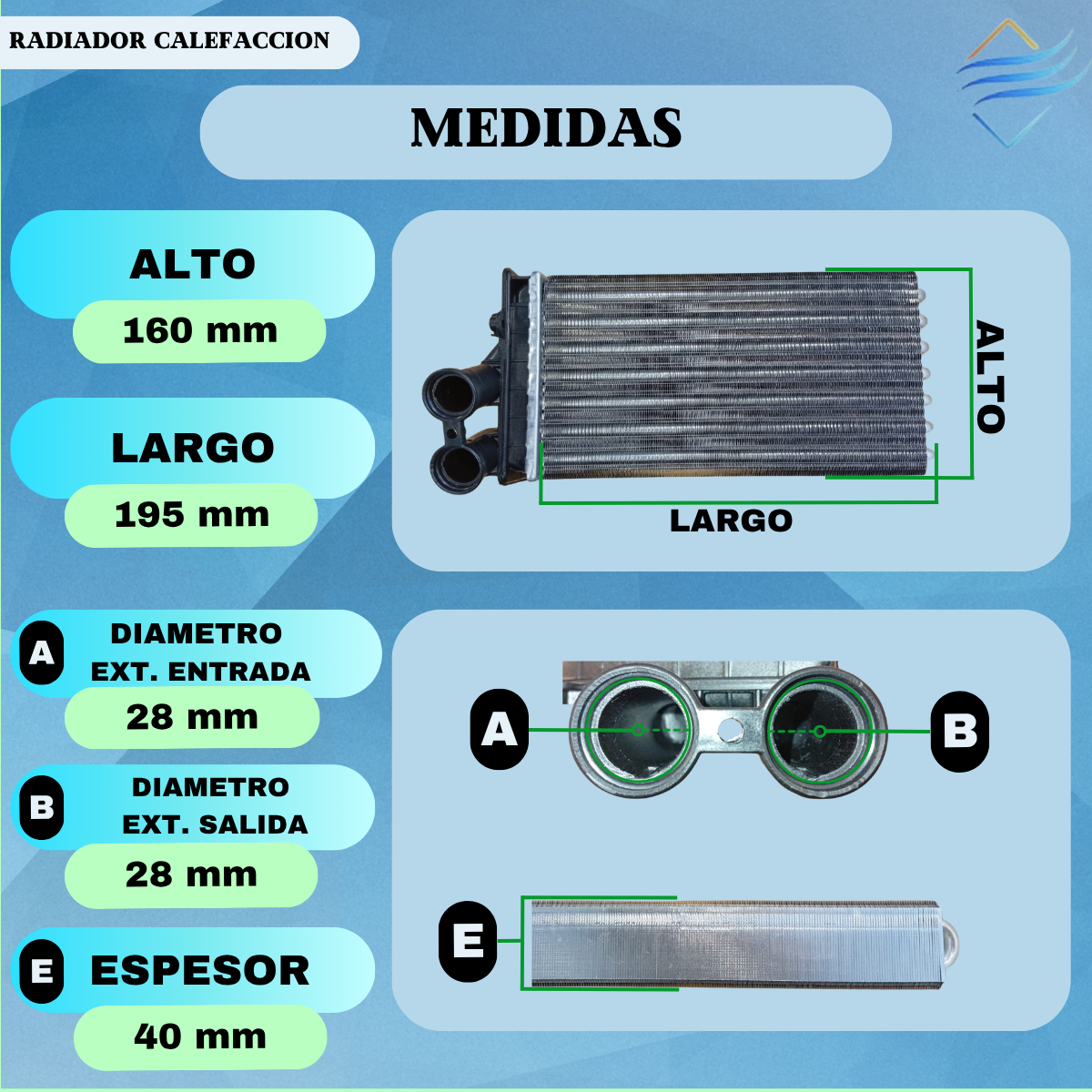 Radiador De Calefaccion Citroen C4 Behr Im2103 - Imagen 3