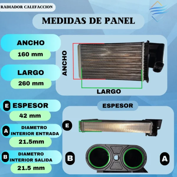 Radiador Calefaccion Laguna - Imagen 3