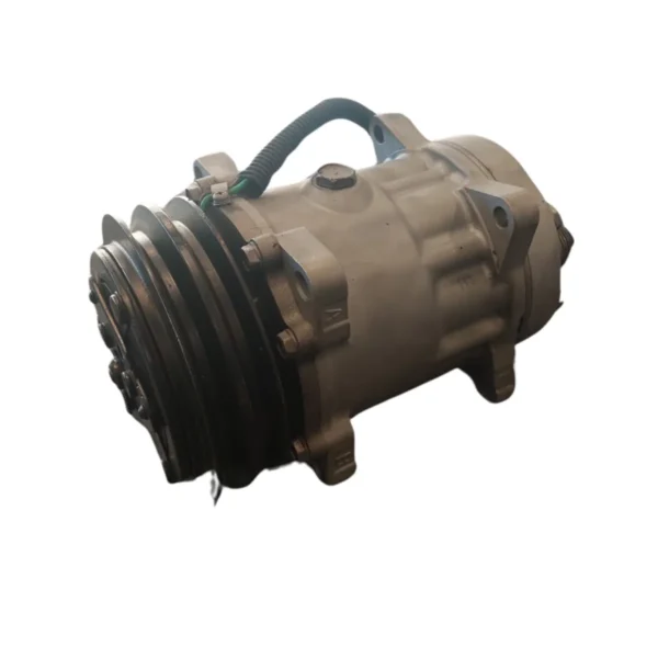 Compresor Aire Ac Univ 709 2v 24v Orejas Reacondicionado - Imagen 9