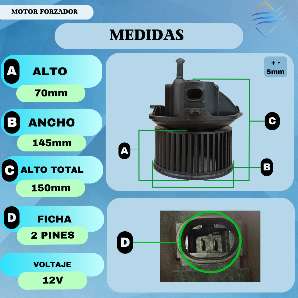 Motor Forzador Mercedes Benz Sprinter Completo Con Turbina - Imagen 4