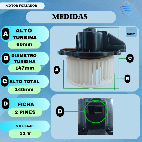 Motor Forzador Chevrolet Luv Isuzu Completo - Imagen 4