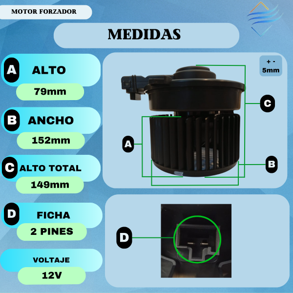 Motor Forzador Toyota Hilux 2004 A 2009 Completo Con Turbina - Imagen 4