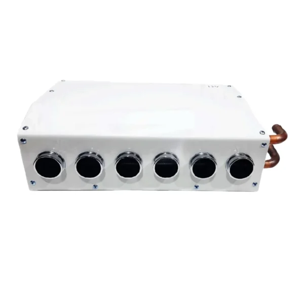 Caja Calefactora 12v 6 Bocas Calefaccion Universal Comando