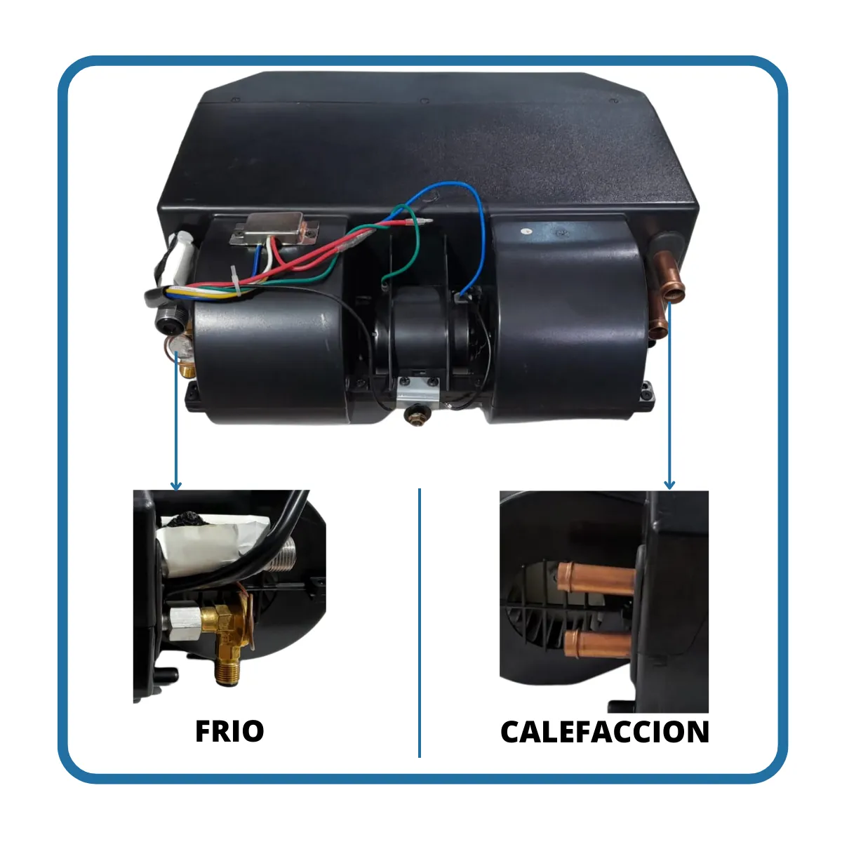 Caja Frio Calor Universal 40x30 C/comandos 12v - Imagen 3