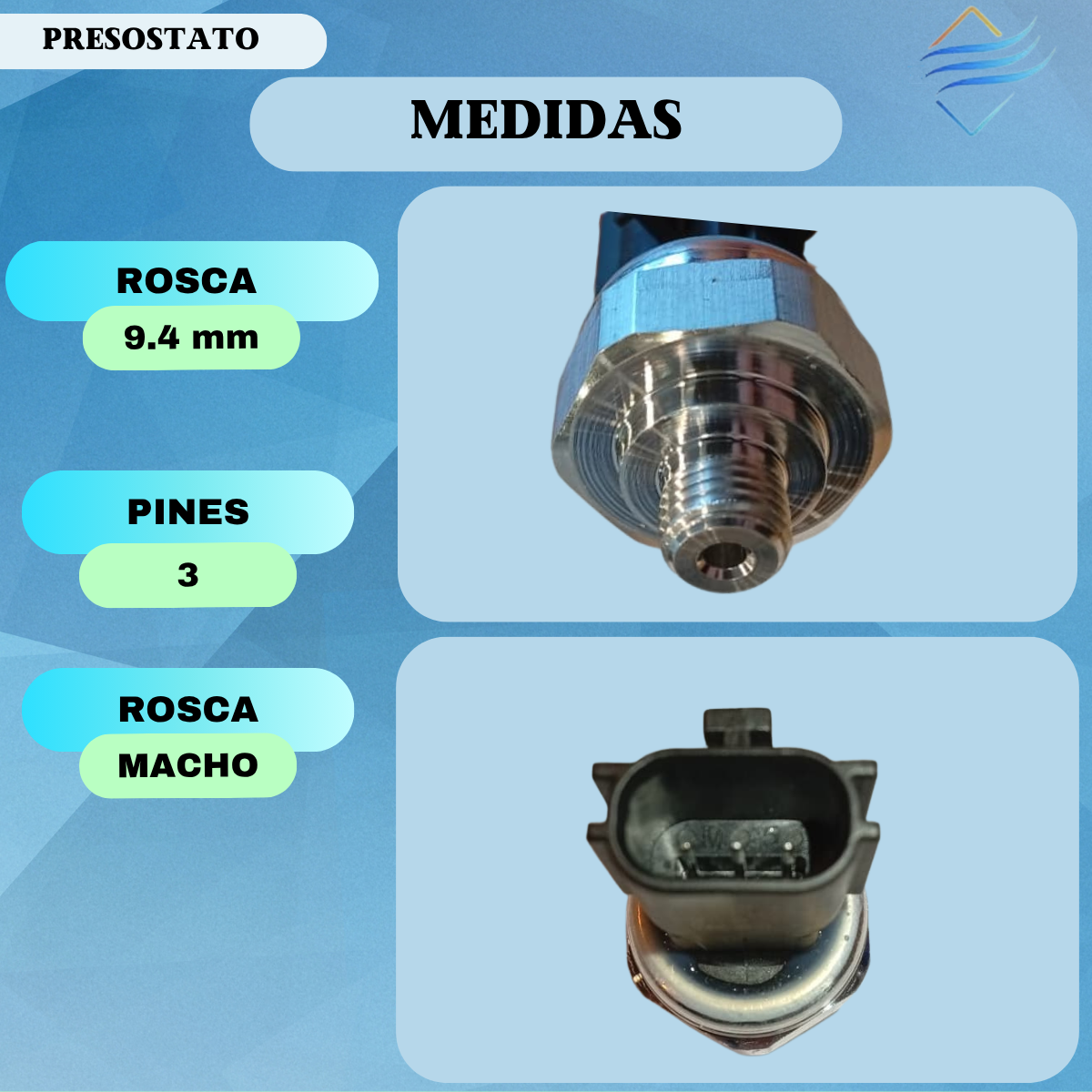 Presostato Nissan Tiida Mitsubishi Renault Koleos - Imagen 2