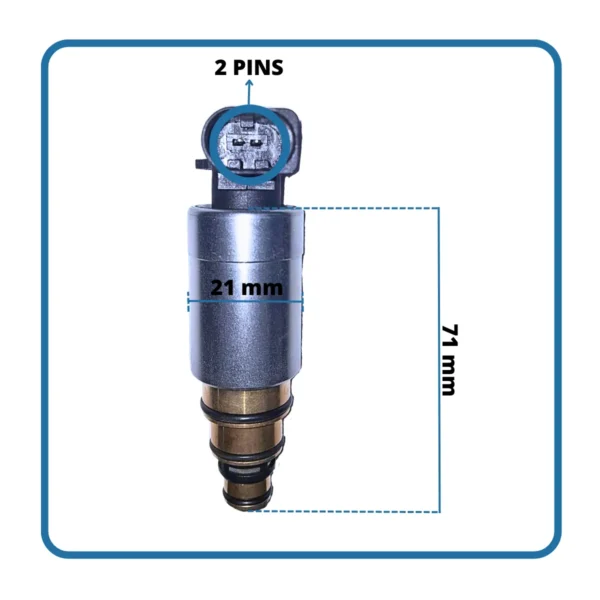 Valvula Electronica Compresor Zexel Dcs 17c Audi A3 - Imagen 2