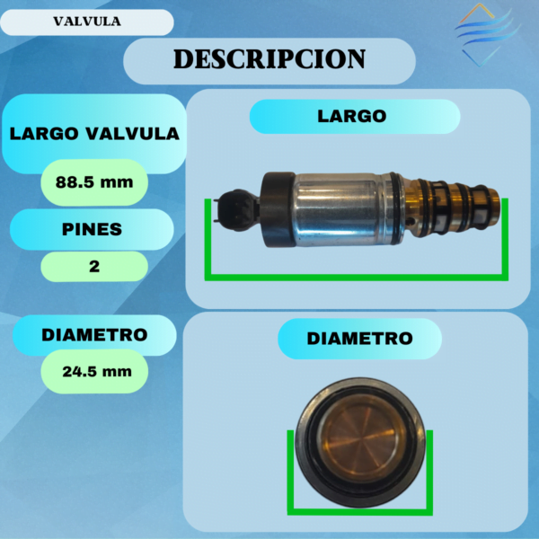Valvula De Control Aire Acondicionado Delphi Cvc