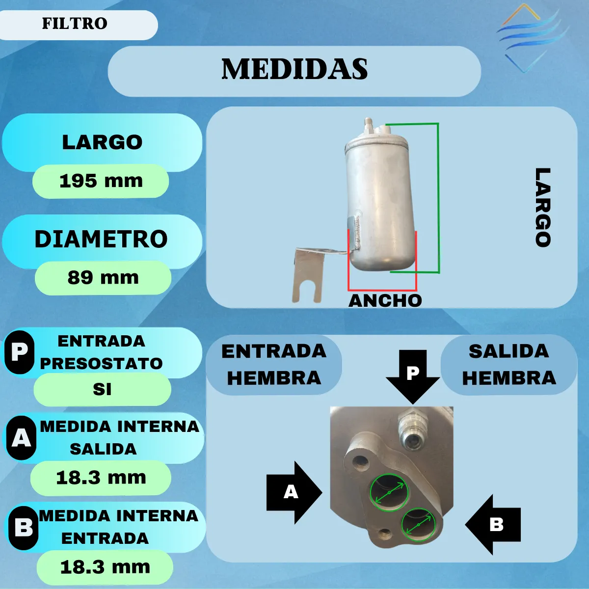 Filtro Chrysler Pt Cruiser - Imagen 3