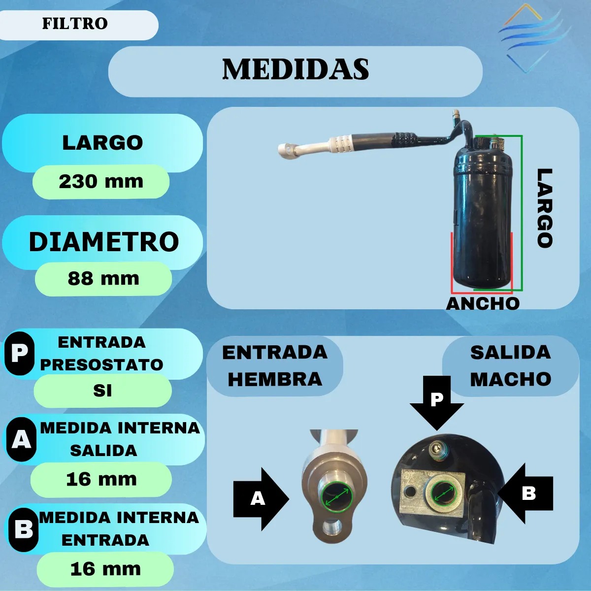 Filtro Chrysler - Imagen 3