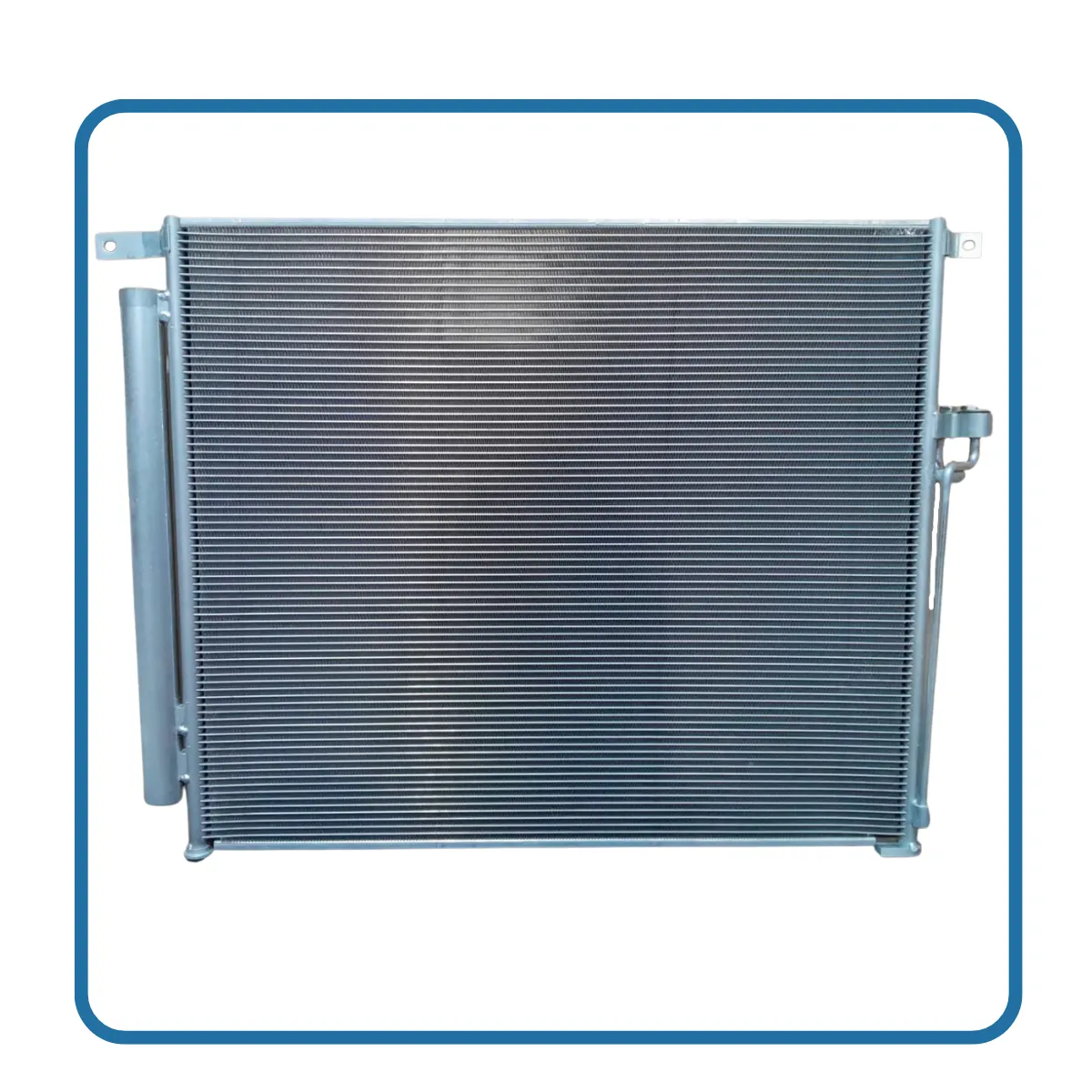 Condensador Aire Acond Para Ford Ranger 16 / 18 2.2 2.5 3.2 BRIDAS SEPARADAS