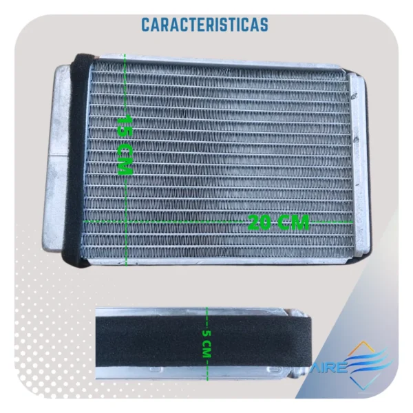 Radiador De Calefaccion Para Ford Ranger 3.0 2.3 2.8 2.5 - Imagen 4