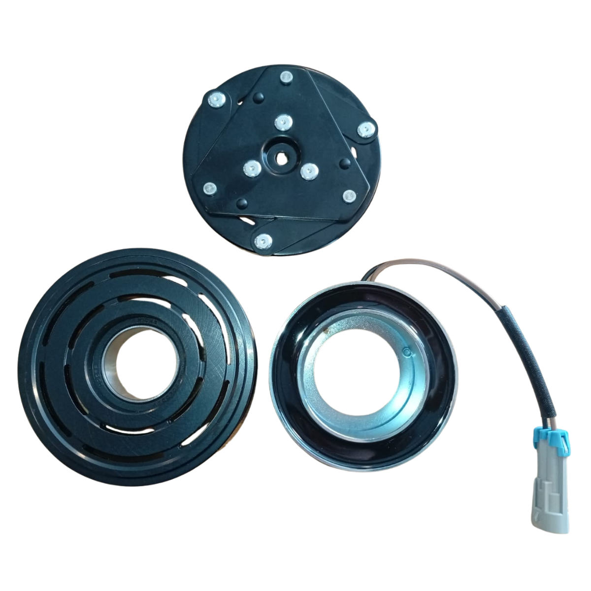 Embrague Compresor Aire Ac Chevrolet Corsa Fun 6pk - Imagen 2