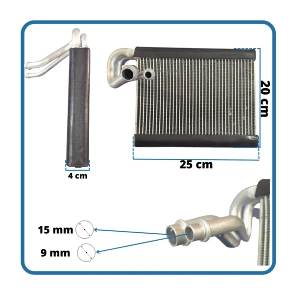 Panel Evaporador Aire Acondicionado Citroen C3 2011 - Imagen 3