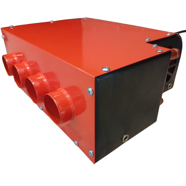 Caja Calefactora 4 Bocas Calefacción Universal 24v Comando