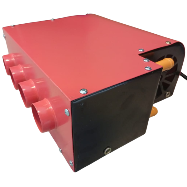Caja Calefactora 4 Bocas Calefacción Universal 12v Comando