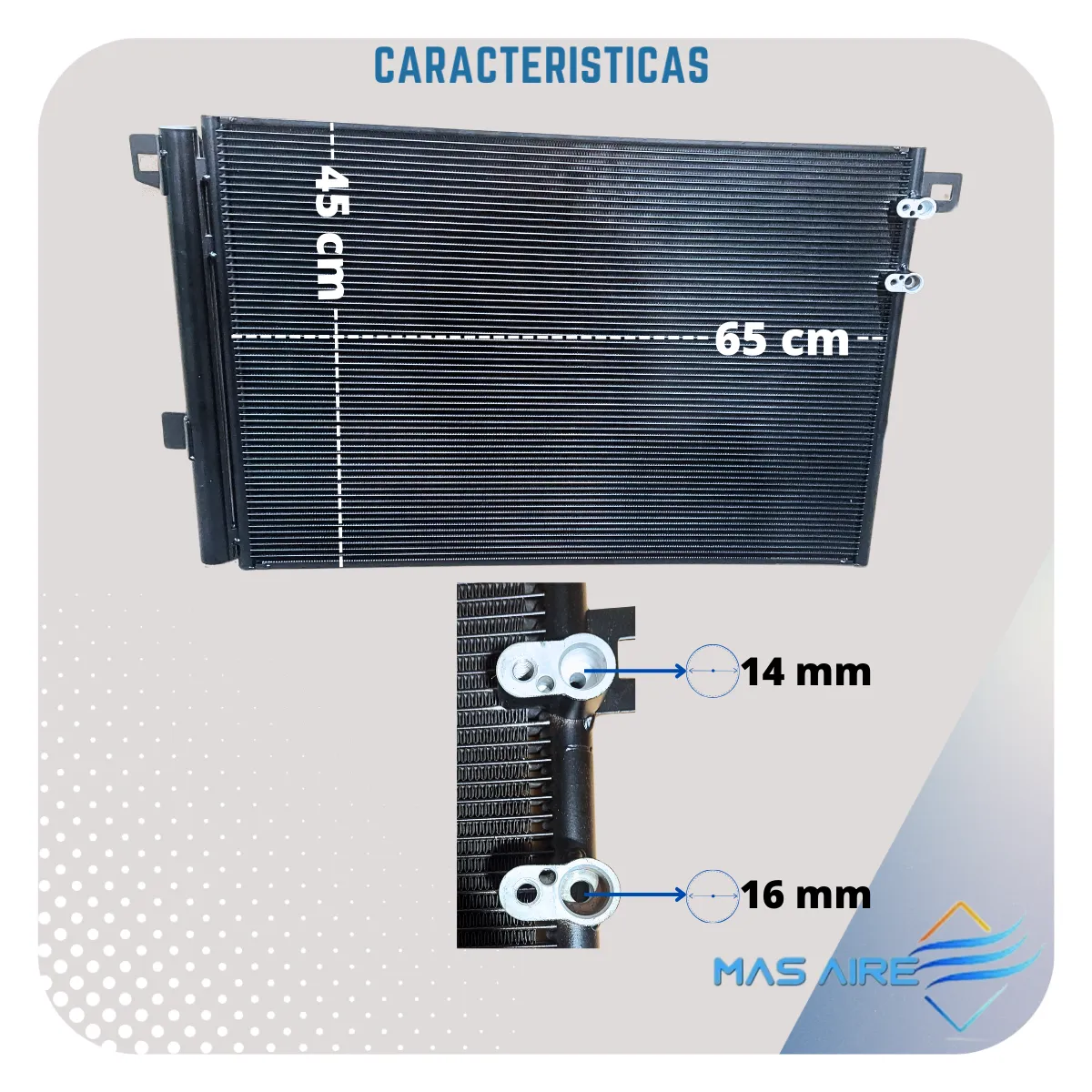 Condensador Aire Acondicionado Volkswagen Amarok 09/19 - Imagen 3