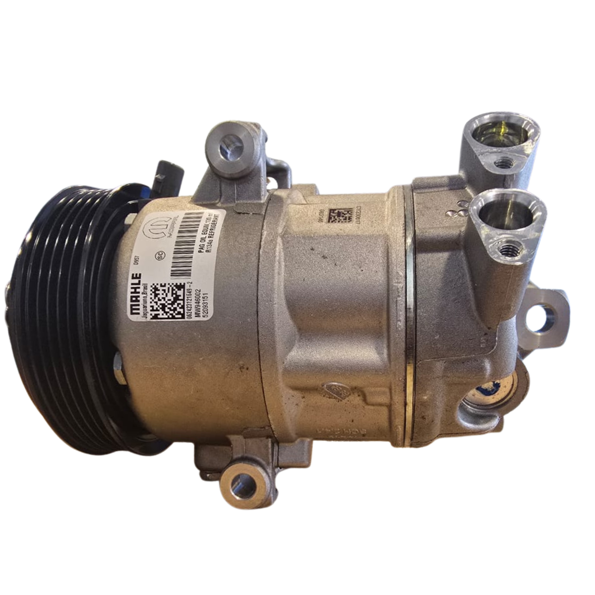 Compresor Aire Acondicionado Fiat Argo Cronos 1.3 5pk Mahle - Imagen 2