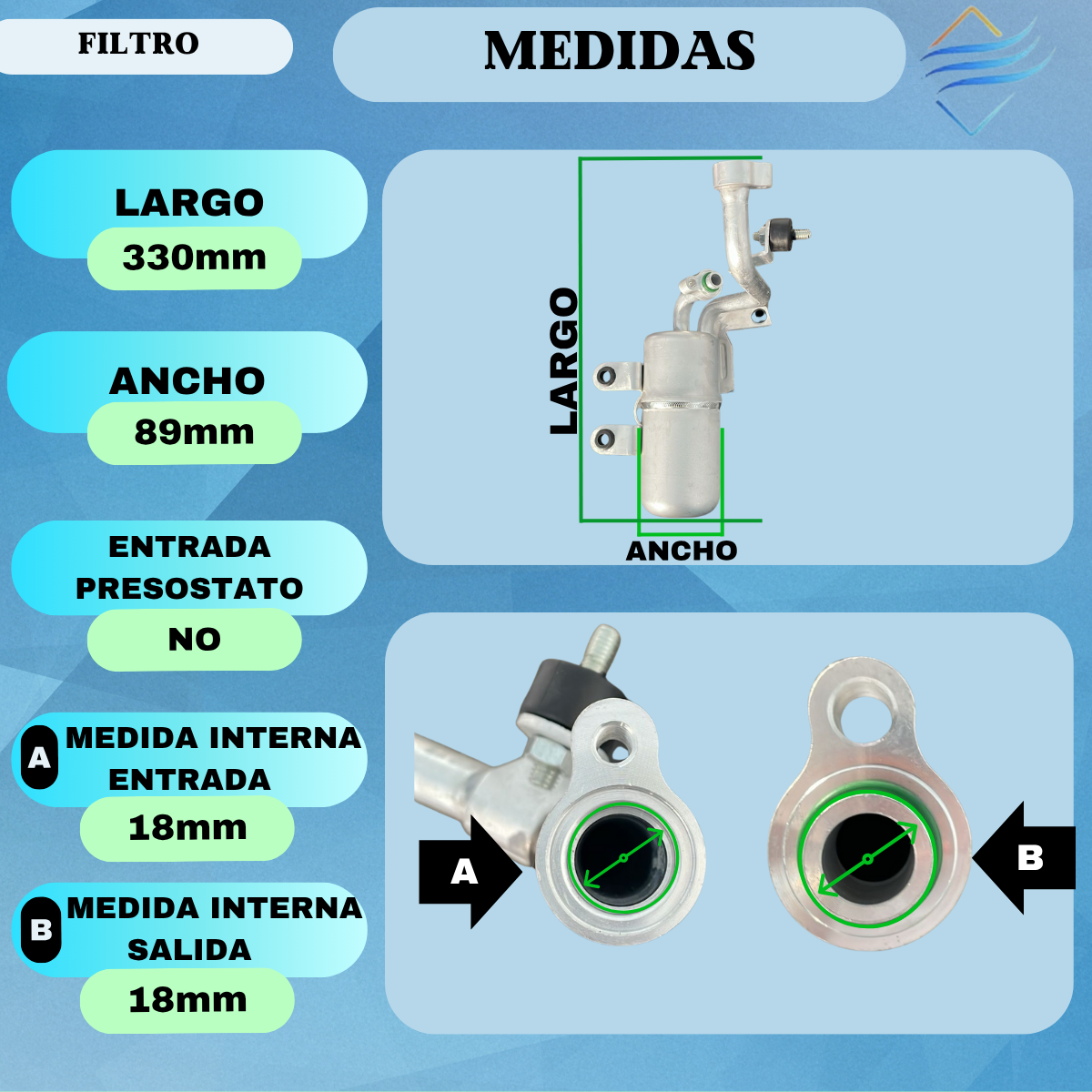 Filtro Aire Acondicionado Ford Focus 2 11 Diesel - Imagen 3