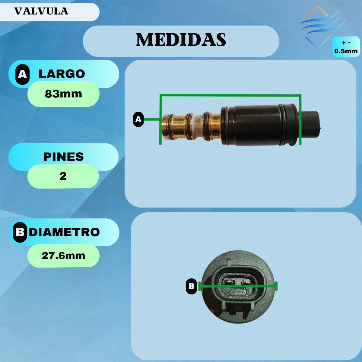 VALVULA CONTROL DENSO - Imagen 2