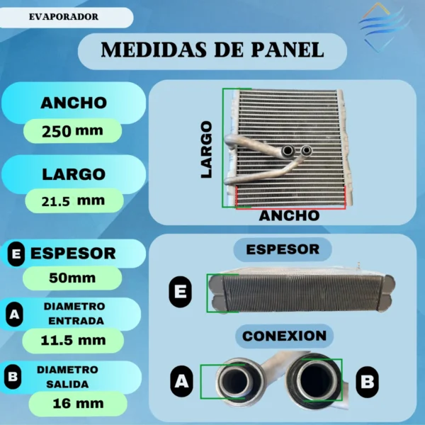 Evaporador Aire Acondicionado Chevrolet Cruze 2 - Imagen 2