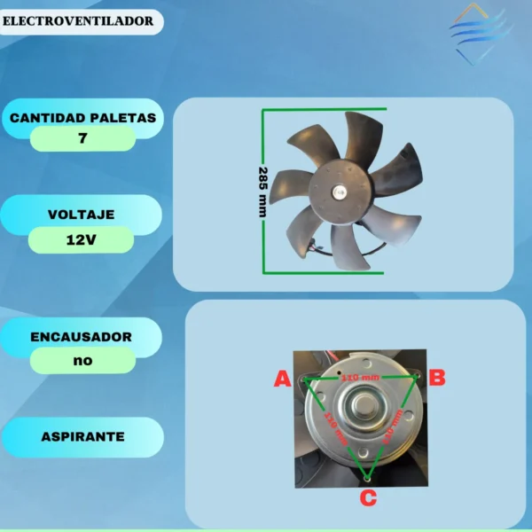 Electroventilador Fit 12/15 Con Aire Acondicionado 1.4/1.5 - Imagen 6