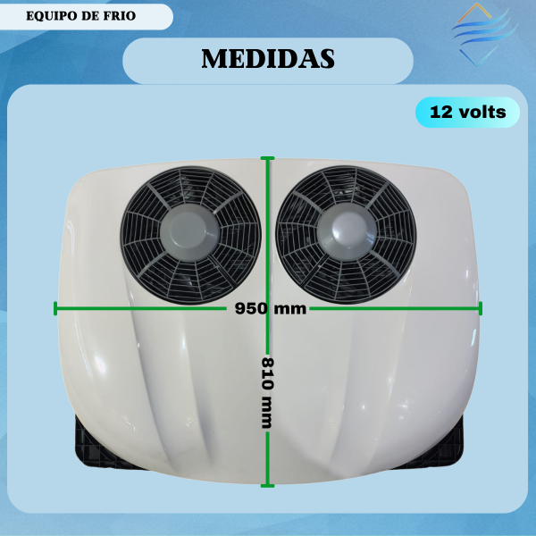 EQUIPO DE A/A DE TECHO ELECT.12V - Imagen 6