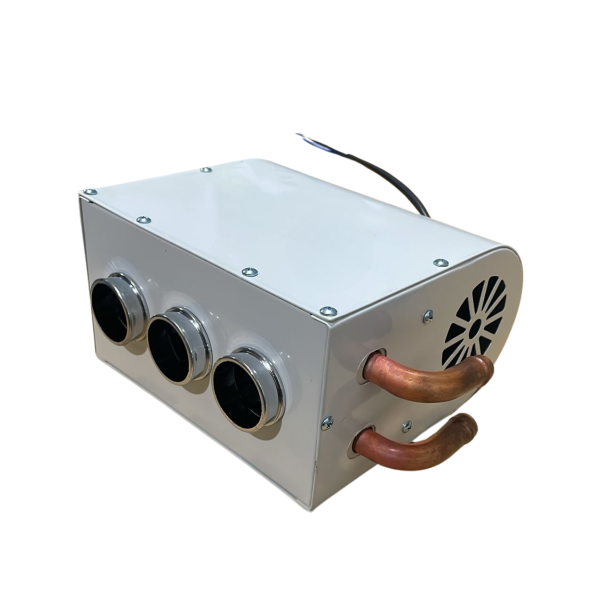 CAJA CALEFACTORA 3 BOCAS CON COMANDO 24V
