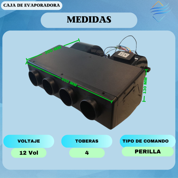 CAJA UNIVERS.4 BOCAS S/C12V 400x370 mm - Imagen 4