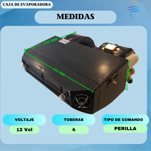 CAJA UNIVERS.FRIO/CALOR C/C 12V 400x300 - Imagen 4