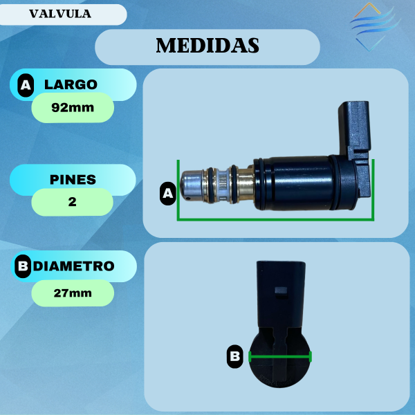 VALVULA CONTROL AMAROK AUDI 6SE 7SE - Imagen 3