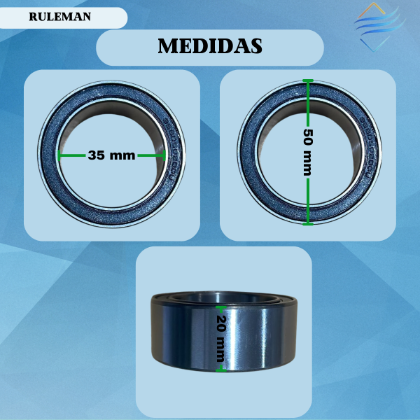 RULEMAN EMB.SD 7176/CVC 50x35x20 mm - Imagen 3