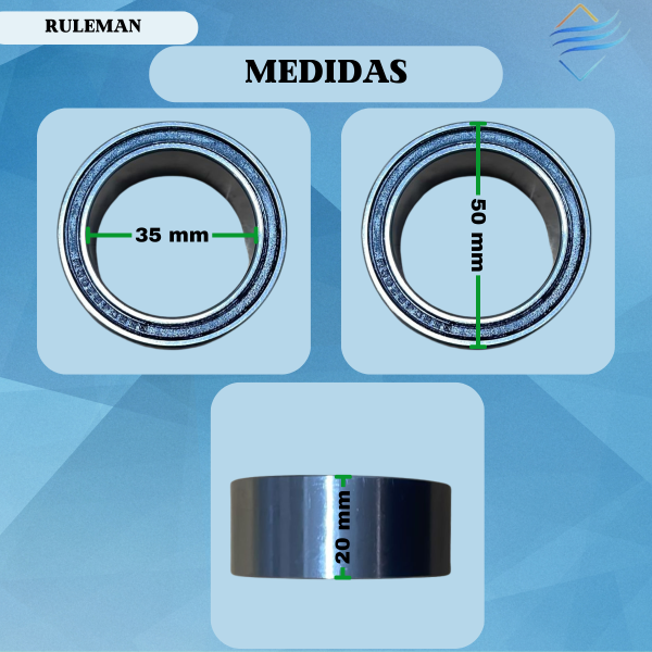 RULEMAN EMB.SD TRF 48x35x20 mm - Imagen 3