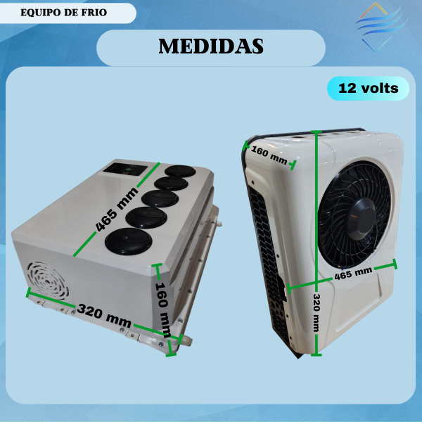 EQUIPO DE A/A ELECT.12V GRANDE COMPLETO - Imagen 4