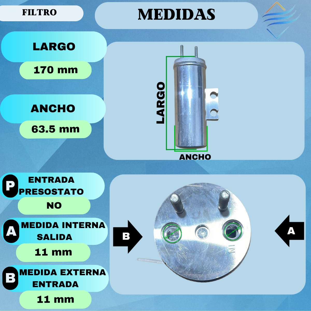 FILTRO PEUGEOT 206 - Imagen 3