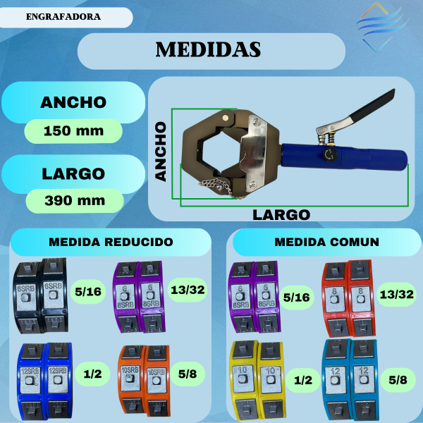 ENGRAFADORA HIDRAULICA PORTATIL - Imagen 3
