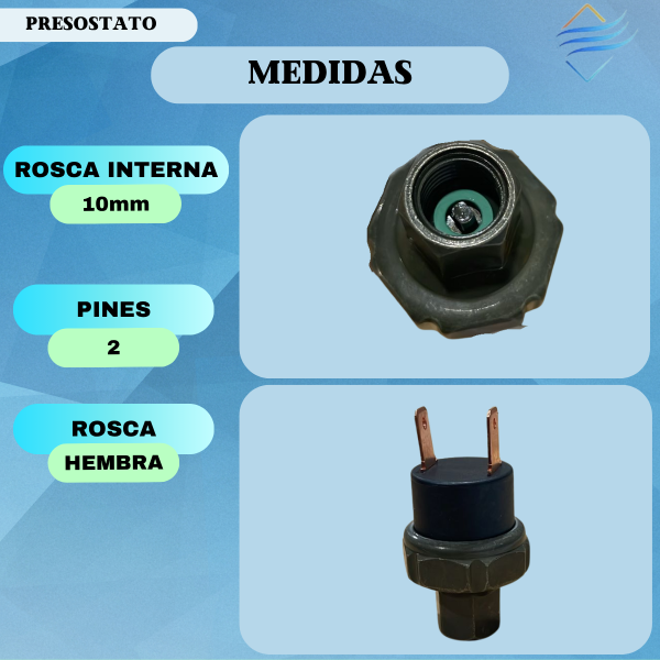 PRESOSTATO BIFUNCIO HEMBRA - Imagen 2