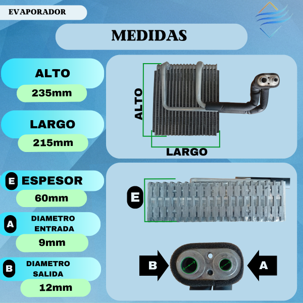 Panel Evaporador Corsa II 1.8 - Imagen 3