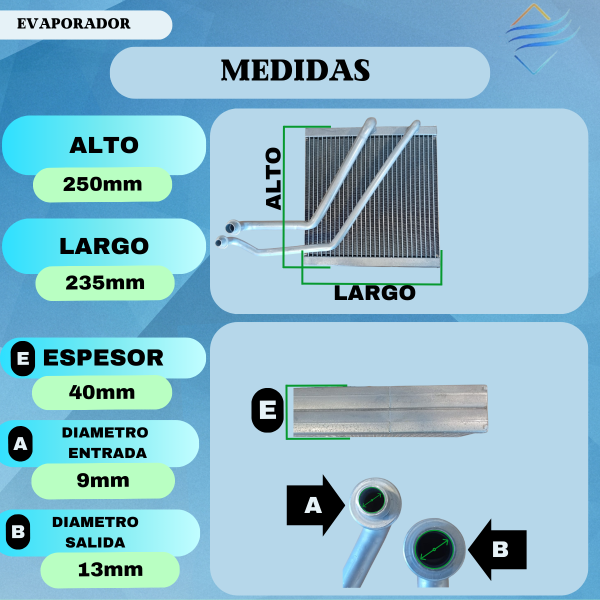 Panel Evaporador Chevrolet Agile - Imagen 3