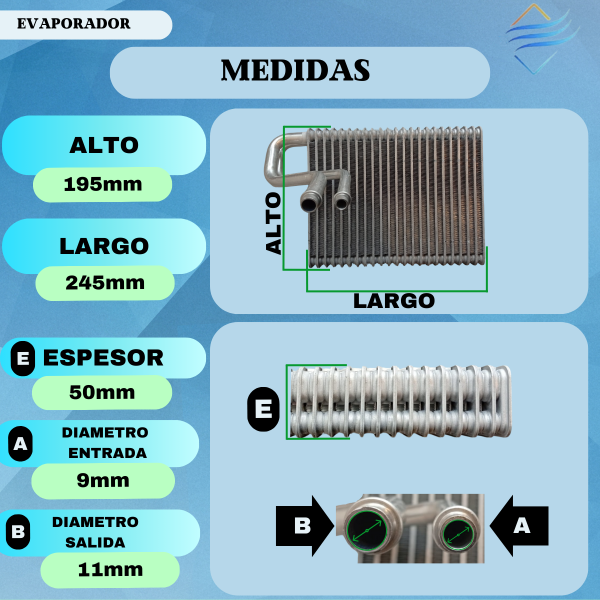 Evaporador Peugeot 308 408 13/18 - Imagen 2