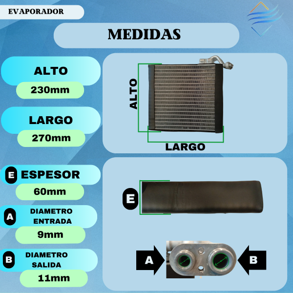 Panel Evaporador Toyota Hilux - Imagen 4