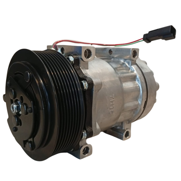 COMPRESORES AIRE ACONDICIONADO UNIVERSAL - 7H15 POLEA 8PK 12V