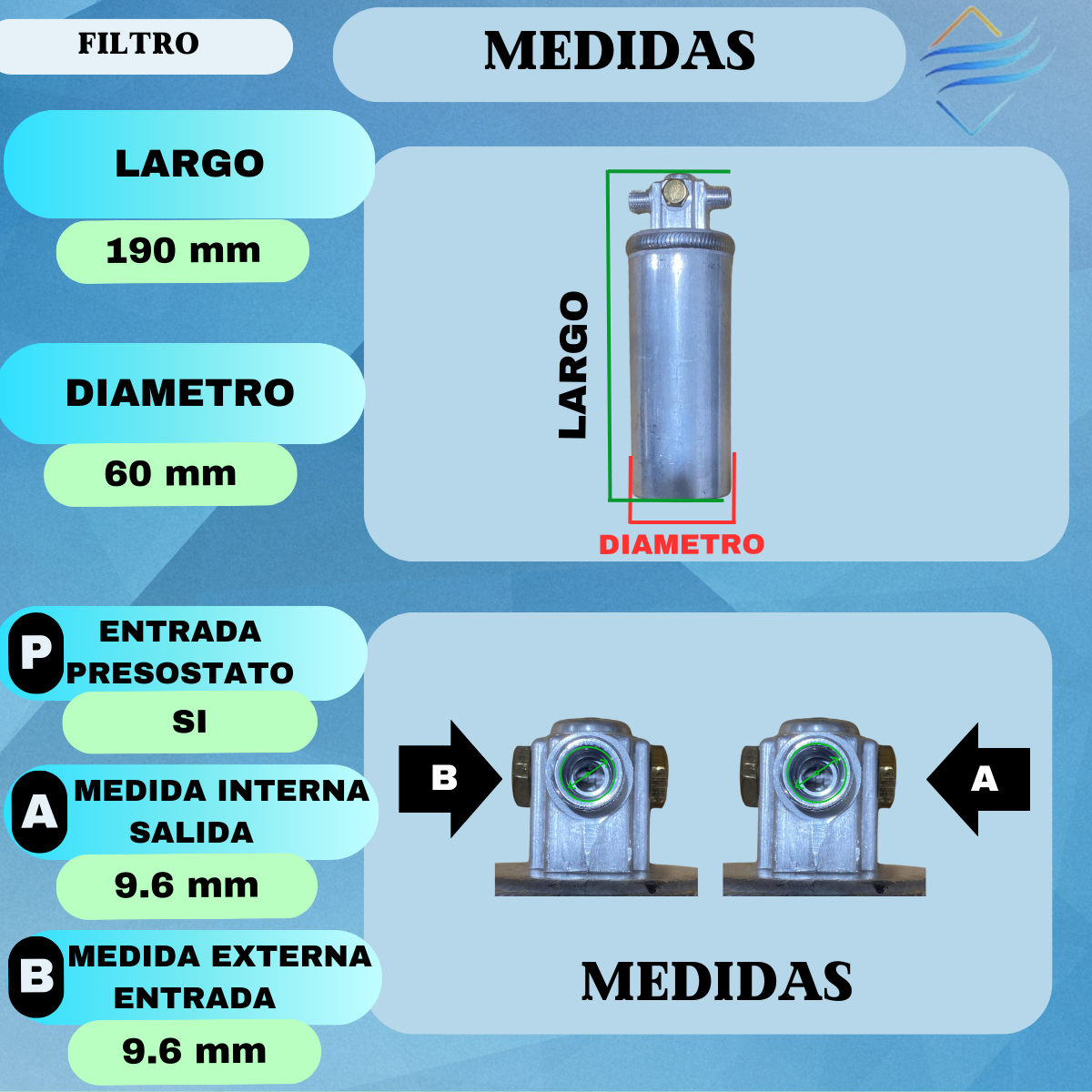 Filtro Aire Acondicionado Para Honda Accord 94 - Imagen 2